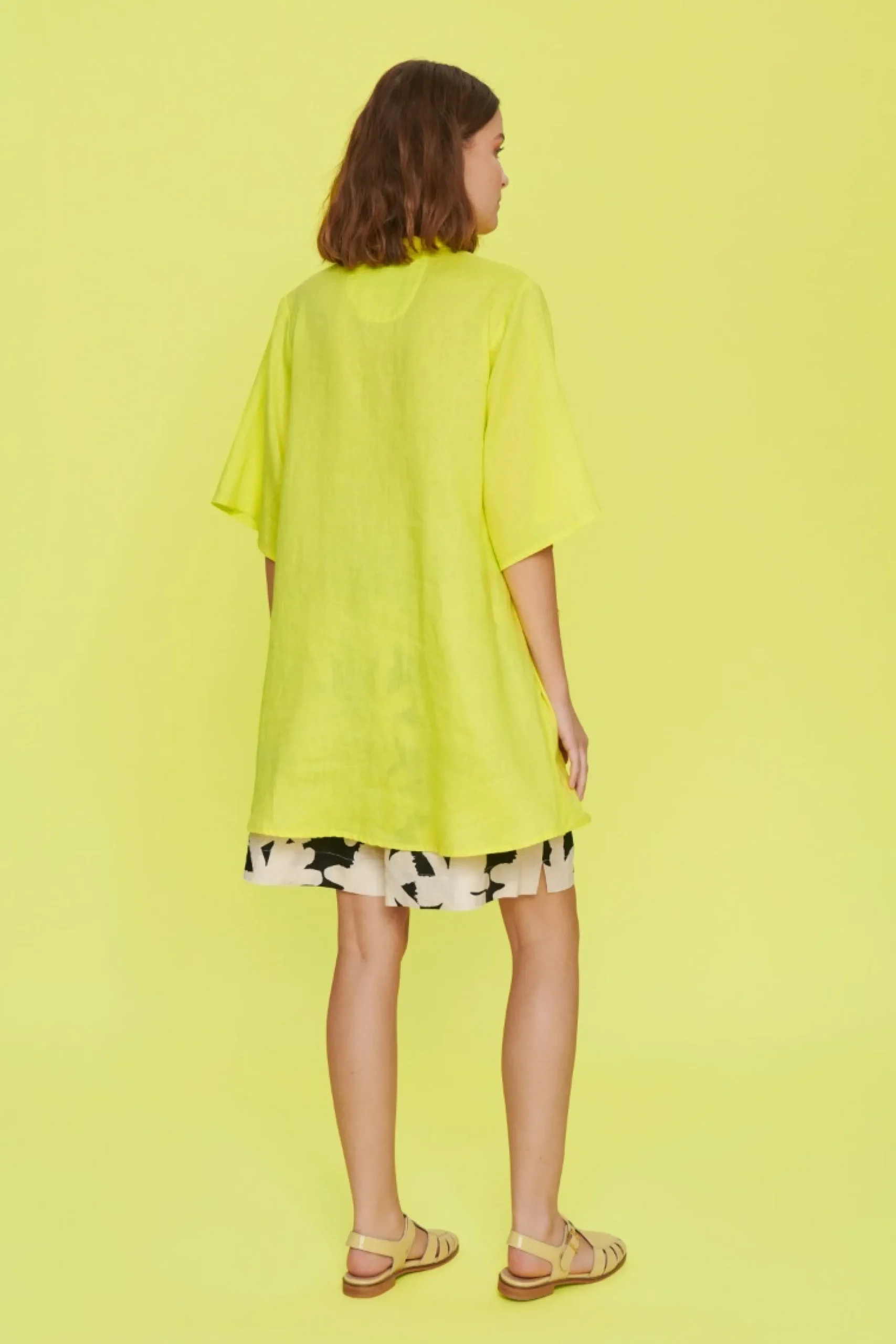 Bluser<BITTE KAI RAND Airy linen bluse BLACK