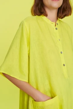 Bluser<BITTE KAI RAND Airy linen bluse BLACK