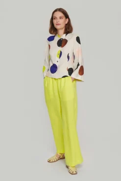 Bukser | Bukser<BITTE KAI RAND Airy linen bukser WHITE