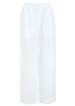 Bukser | Bukser<BITTE KAI RAND Airy linen bukser WHITE