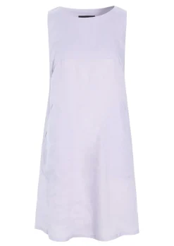 Kjoler<BITTE KAI RAND Airy linen ærmeløs kjole BLACK