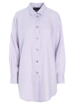 Skjorter<BITTE KAI RAND Airy linen skjorte BLACK