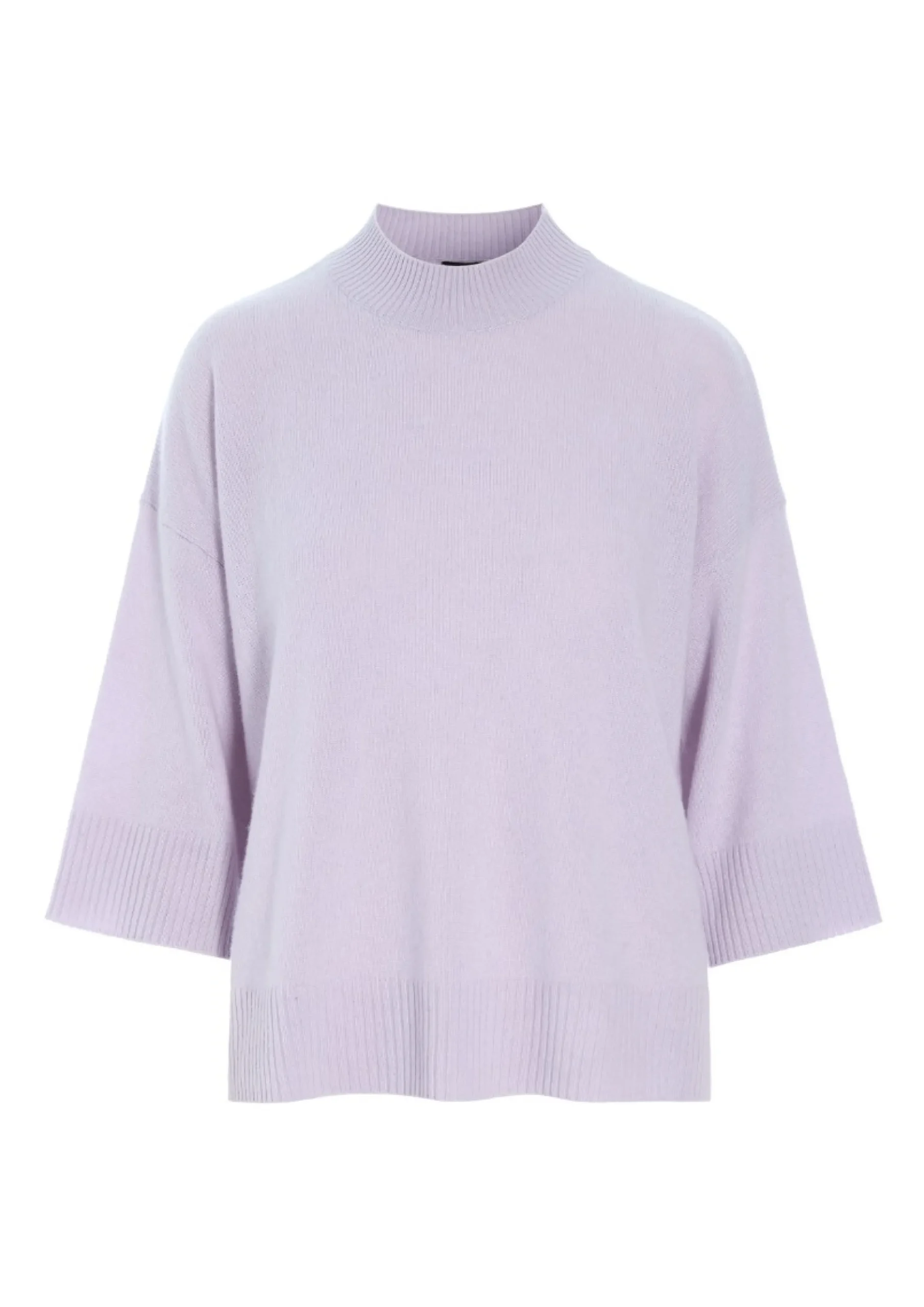 Bluser | Strik<BITTE KAI RAND Cloud cashmere bluse med rund hals SUNSETORANGE