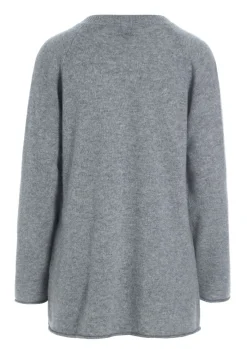 Bluser | Strik<BITTE KAI RAND Cloud cashmere bluse med slids LAVENDERSKY