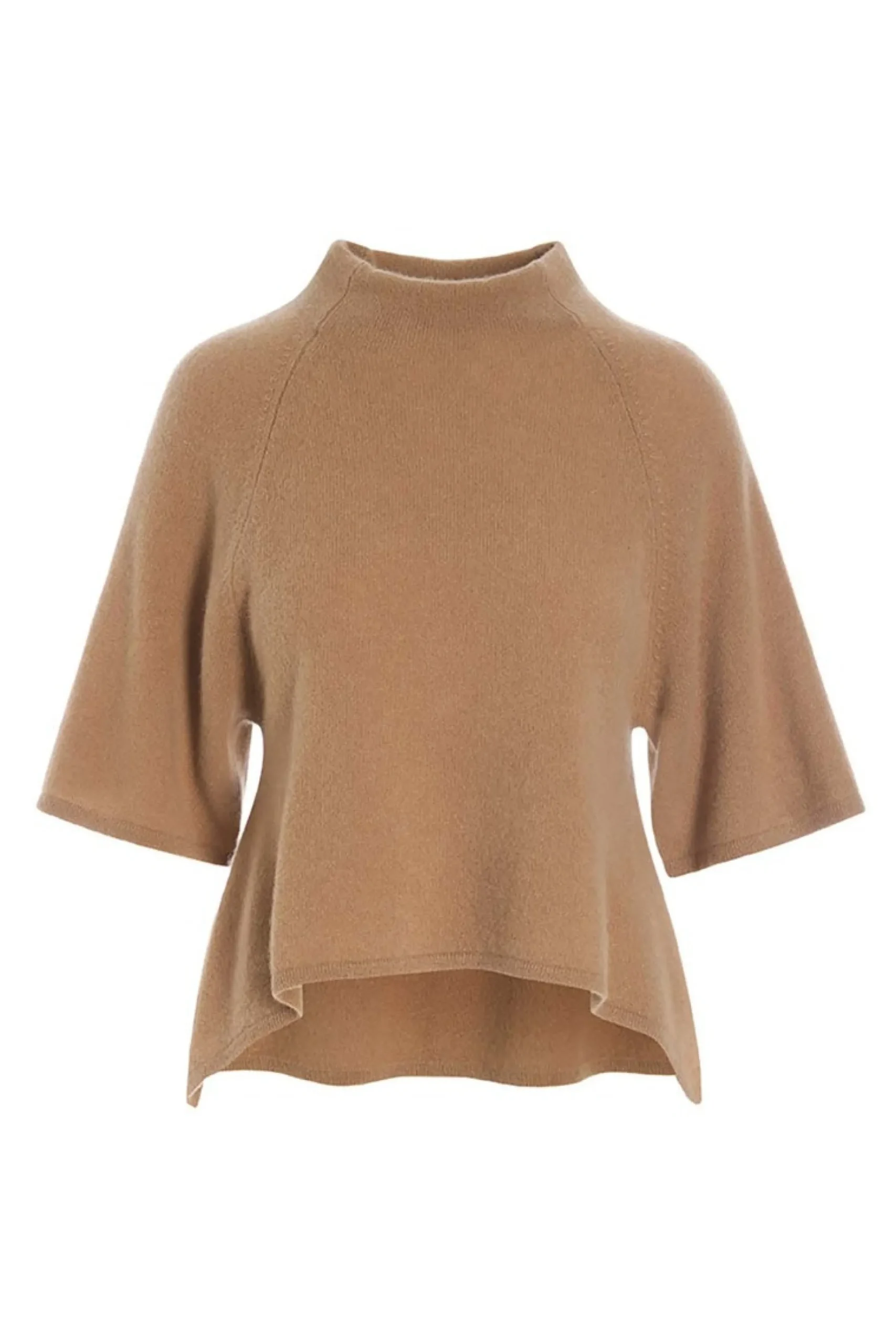 Bluser | Strik<BITTE KAI RAND Cloud cashmere højhalset bluse INKBLUE