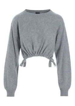 Bluser | Strik<BITTE KAI RAND Cloud cashmere kort bluse LAVENDERSKY