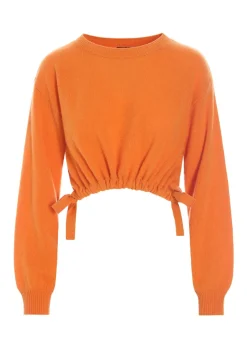 Bluser | Strik<BITTE KAI RAND Cloud cashmere kort bluse LAVENDERSKY