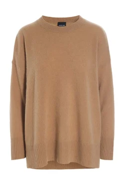 Bluser | Strik<BITTE KAI RAND Cloud cashmere langærmet bluse INKBLUE