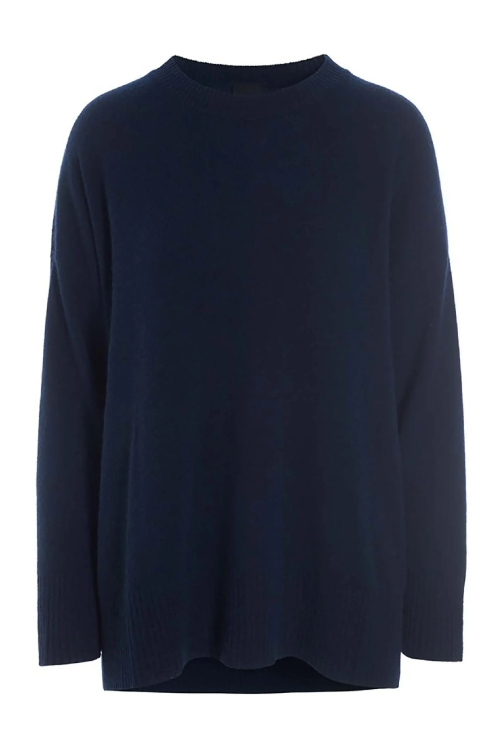 Bluser | Strik<BITTE KAI RAND Cloud cashmere langærmet bluse INKBLUE