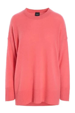 Bluser | Strik<BITTE KAI RAND Cloud cashmere langærmet bluse INKBLUE