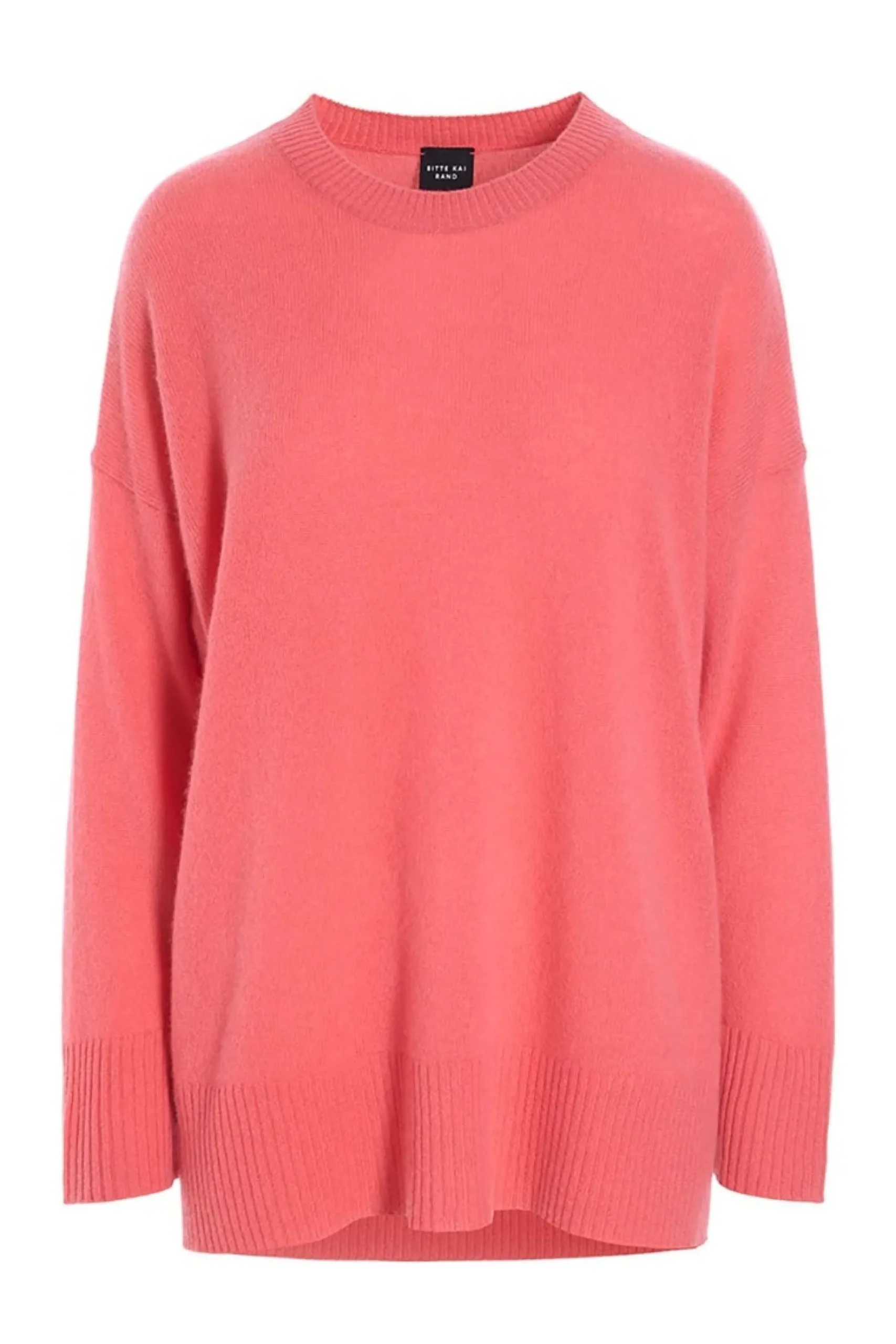 Bluser | Strik<BITTE KAI RAND Cloud cashmere langærmet bluse INKBLUE