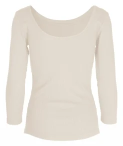 T-shirts & Toppe<BITTE KAI RAND COLUMN JERSEY T-SHIRT BLACK