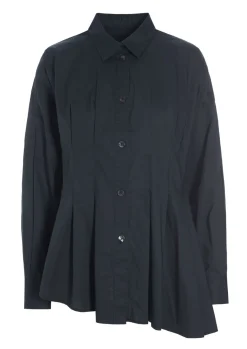 Skjorter<BITTE KAI RAND Core cotton asymmetrisk skjorte WHITE