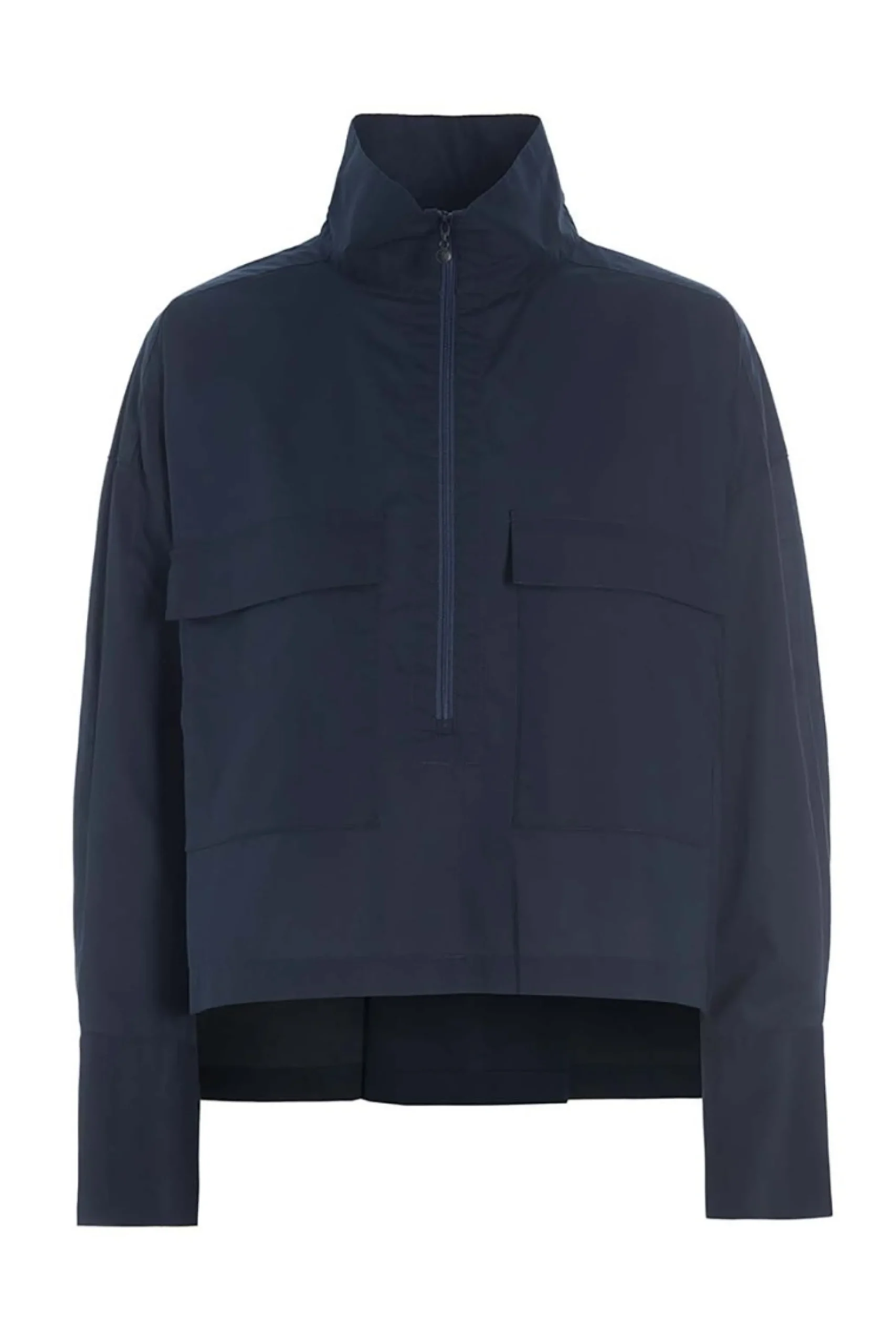 Skjorter<BITTE KAI RAND Core cotton skjorte med lynlås DARKMIDNIGHT