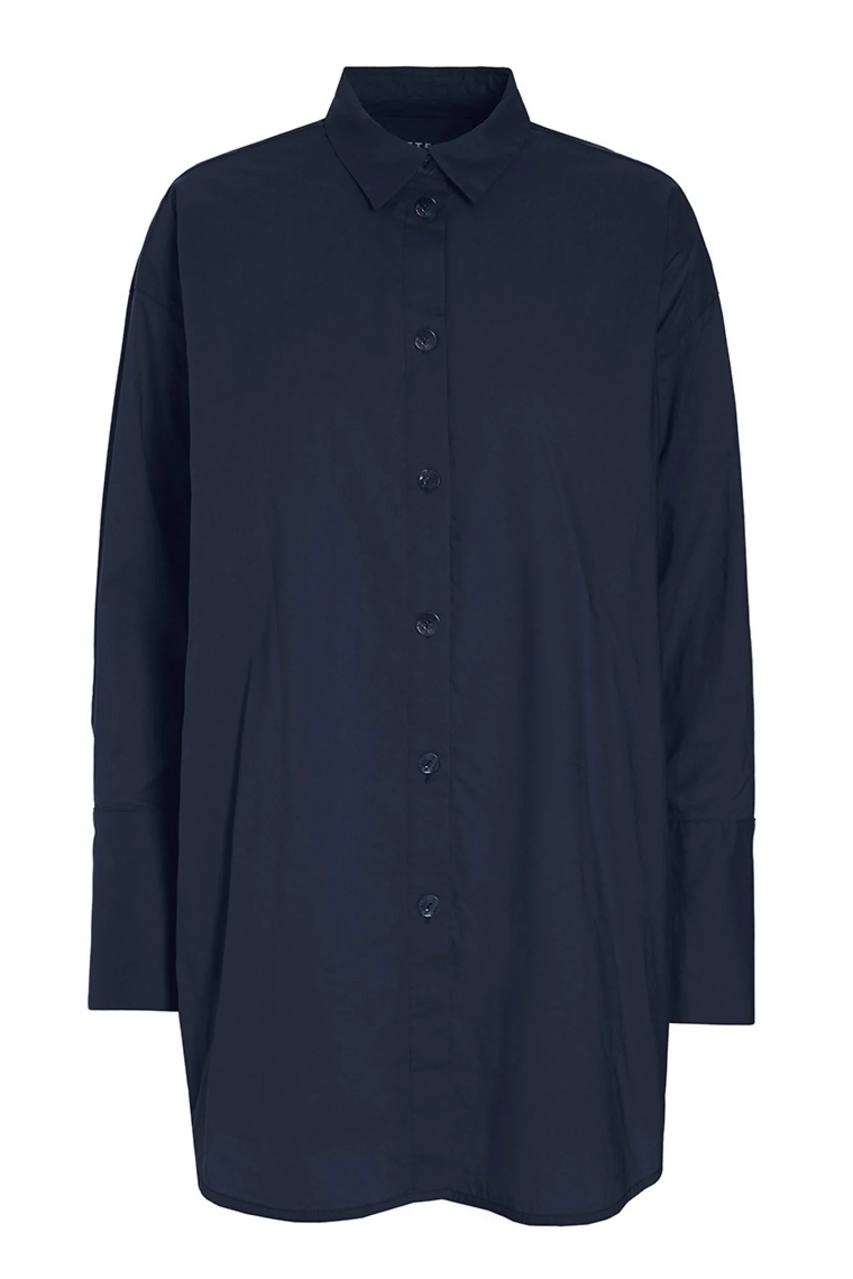 Skjorter<BITTE KAI RAND Core cotton stor skjorte DARKMIDNIGHT