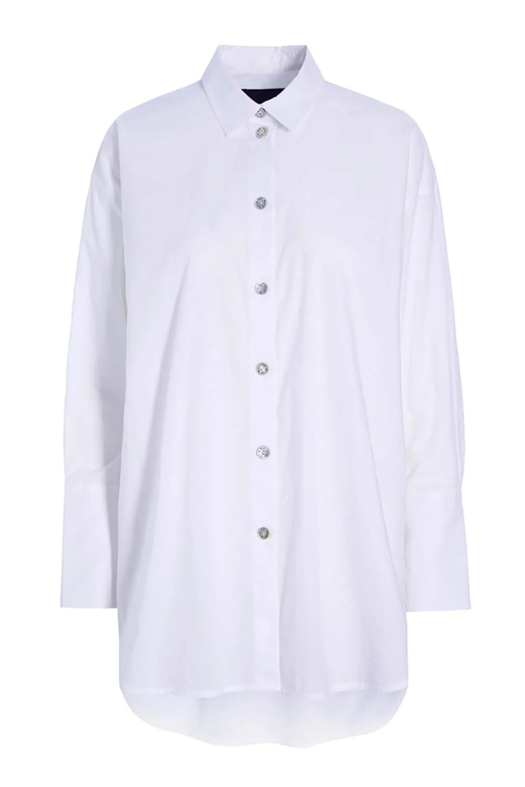 Skjorter<BITTE KAI RAND Core cotton stor skjorte DARKMIDNIGHT