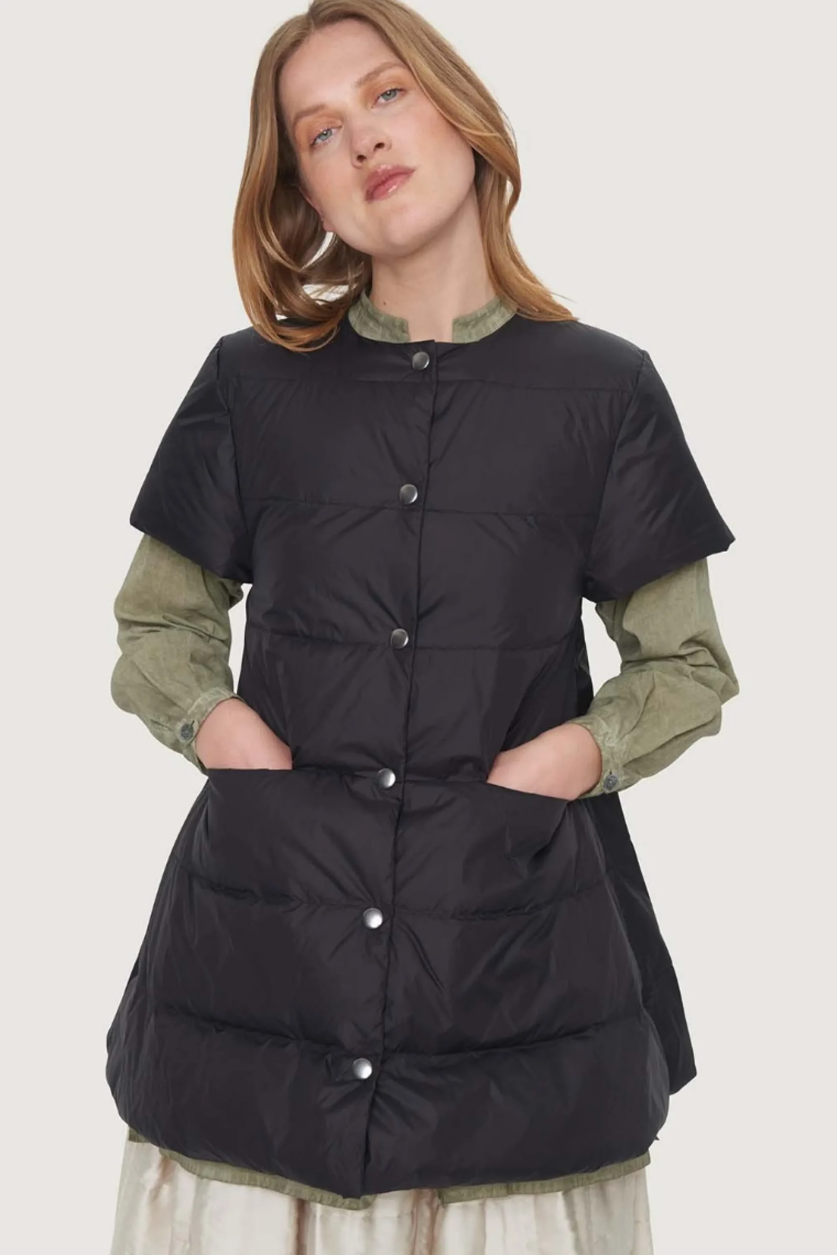 Veste | Frakker & Overtøj<BITTE KAI RAND Feather down vest BLACK