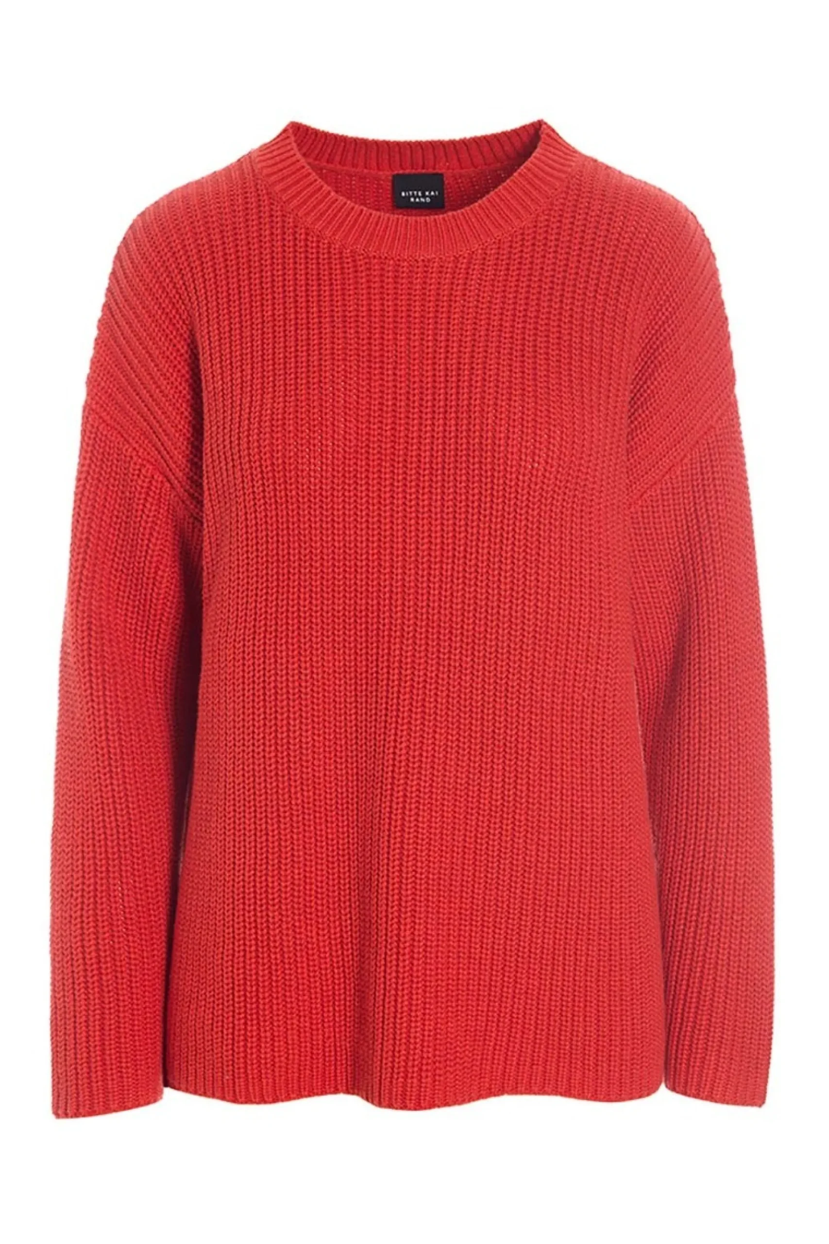 Strik | Strik<BITTE KAI RAND Gamine knit bluse BLACK