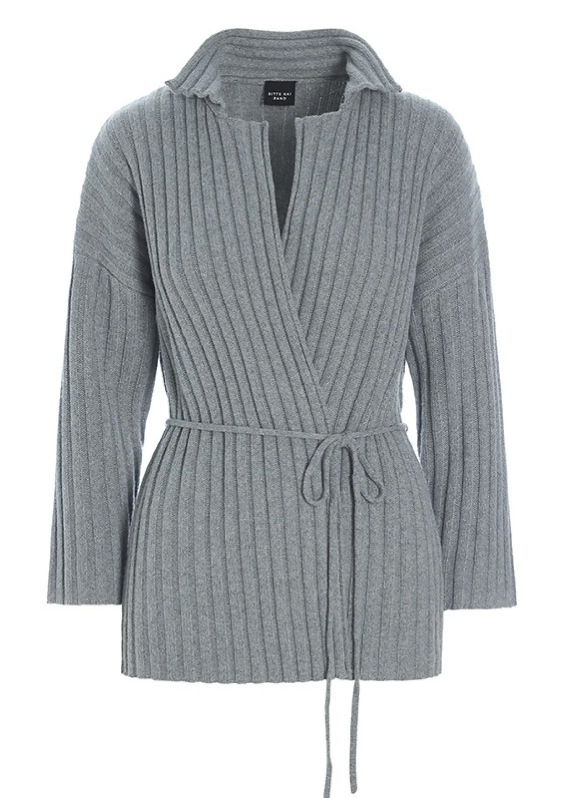 Strik | Strik<BITTE KAI RAND Gamine knit cardigan BLACK