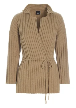 Strik | Strik<BITTE KAI RAND Gamine knit cardigan BLACK
