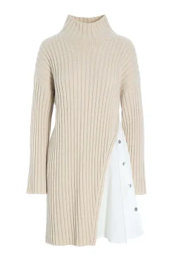 Bluser | Strik<BITTE KAI RAND Gamine knit lang bluse BLACK