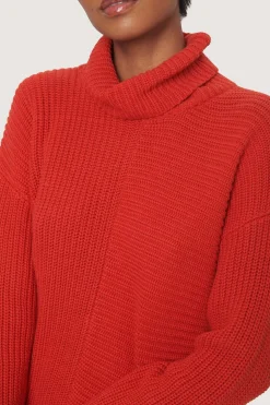 Bluser | Strik<BITTE KAI RAND Gamine knit rullekrave sweater BLACK