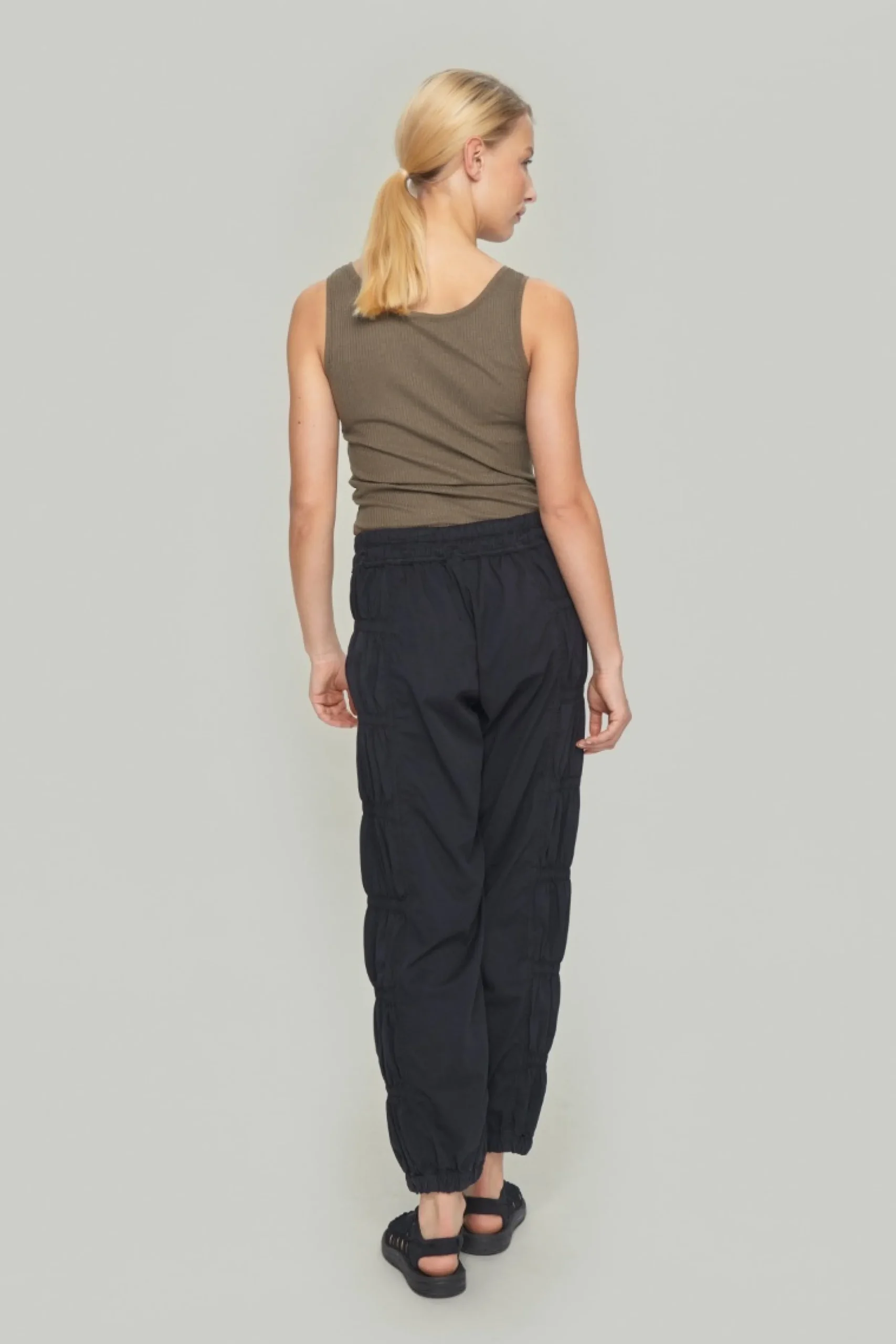 T-shirts & Toppe<BITTE KAI RAND Globe rib tank top BLACK