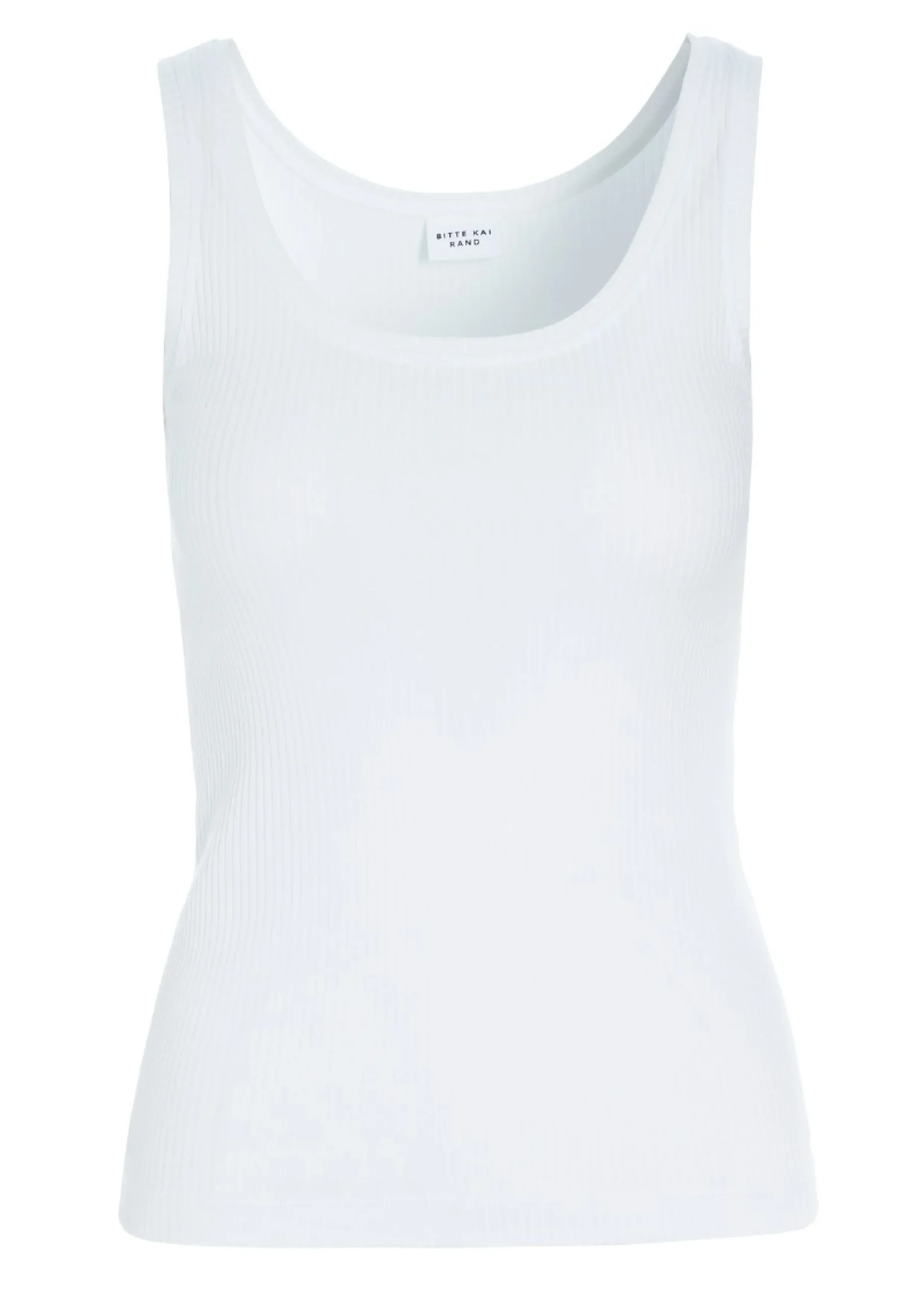 T-shirts & Toppe<BITTE KAI RAND Globe rib tank top BLACK