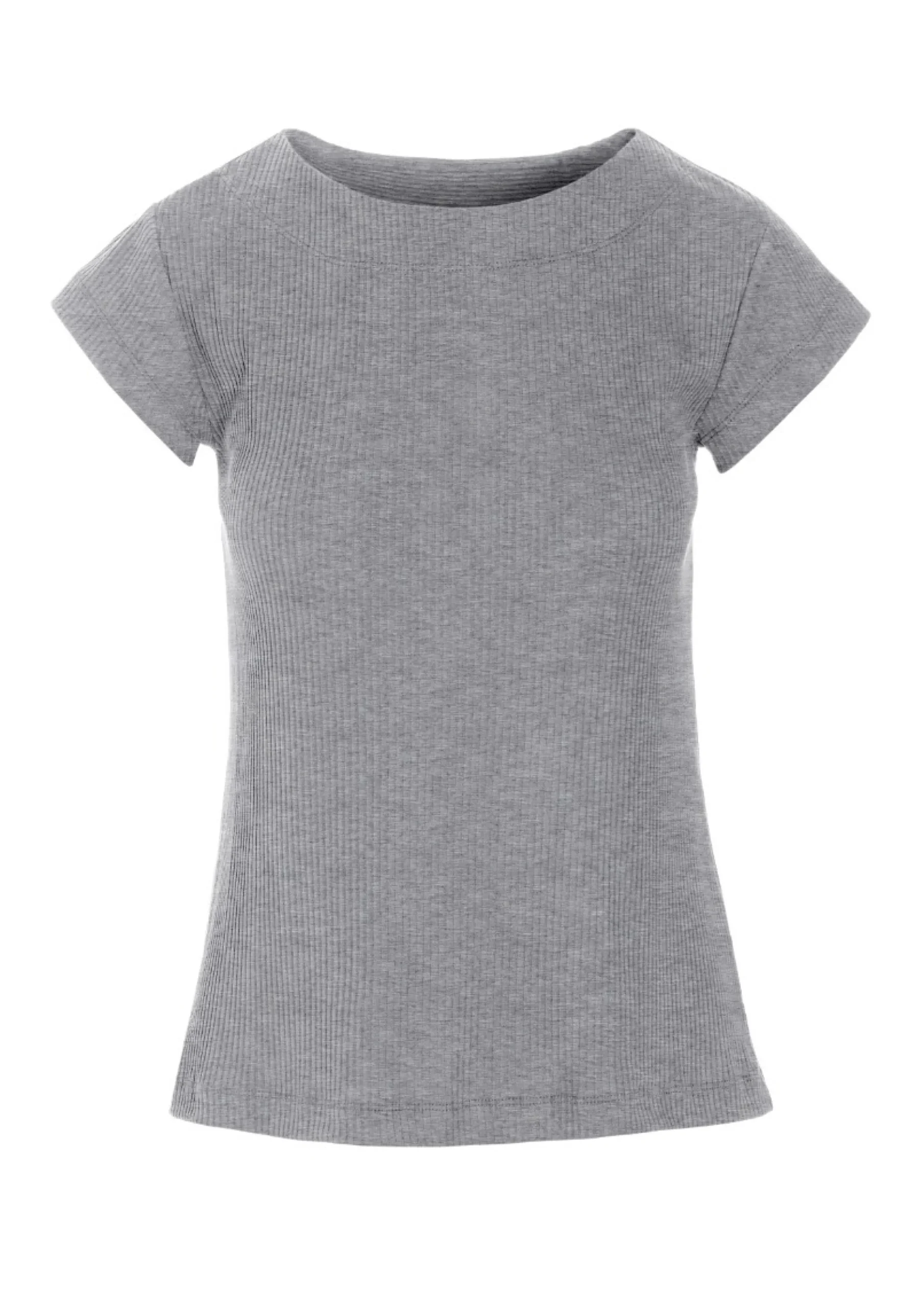 T-shirts & Toppe | Bluser<BITTE KAI RAND Globe rib t-shirt CHOCOLATECHIP