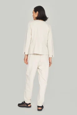 Jakker & Blazere<BITTE KAI RAND Izumi sweat kort jakke IVORY