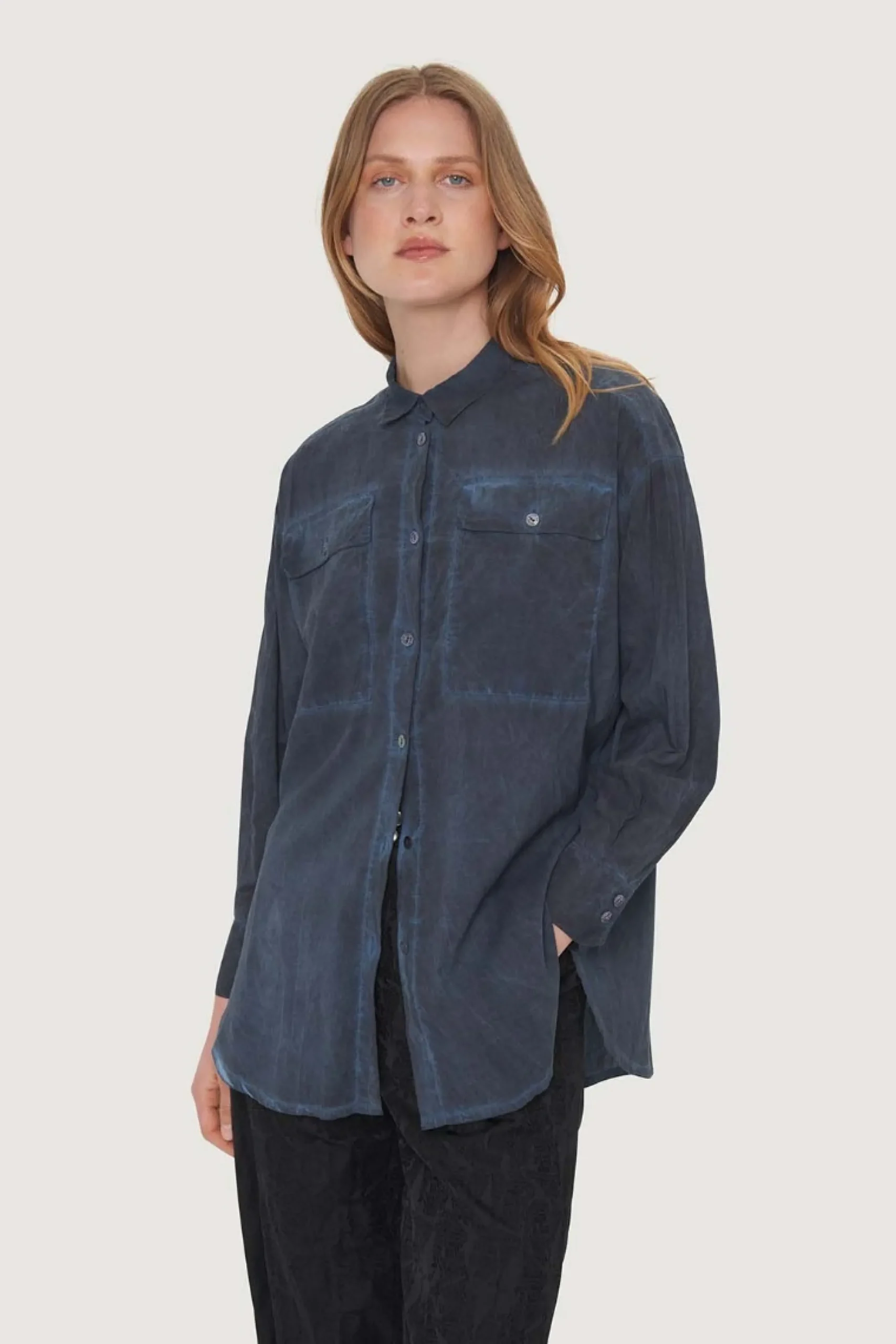 Bukser | Bukser<BITTE KAI RAND Jacquard stretch bukser BLACK