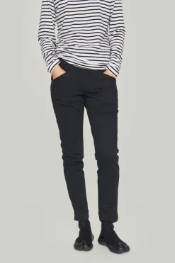 Bukser | Bukser<BITTE KAI RAND Jinzu stretch smalle bukser WASHEDBLACK