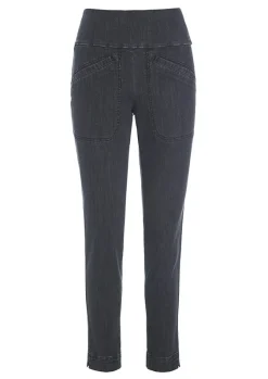 Bukser | Bukser<BITTE KAI RAND Jinzu stretch smalle bukser BLACK