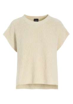 Bluser | Strik<BITTE KAI RAND Kareshi bluse med rund hals BLACK