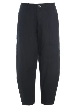 Bukser | Bukser<BITTE KAI RAND Lazy linen bukser BLACK