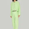 Jakker & Blazere<BITTE KAI RAND Lazy linen kort jakke BLACK