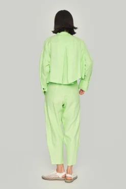 Jakker & Blazere<BITTE KAI RAND Lazy linen kort jakke BLACK