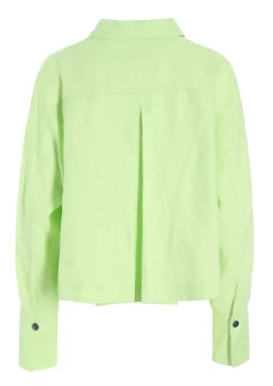 Jakker & Blazere<BITTE KAI RAND Lazy linen kort jakke BLACK