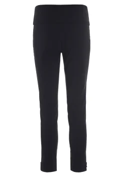 Bukser | Bukser<BITTE KAI RAND Magic stretch bukser m/ lynlås BLACK