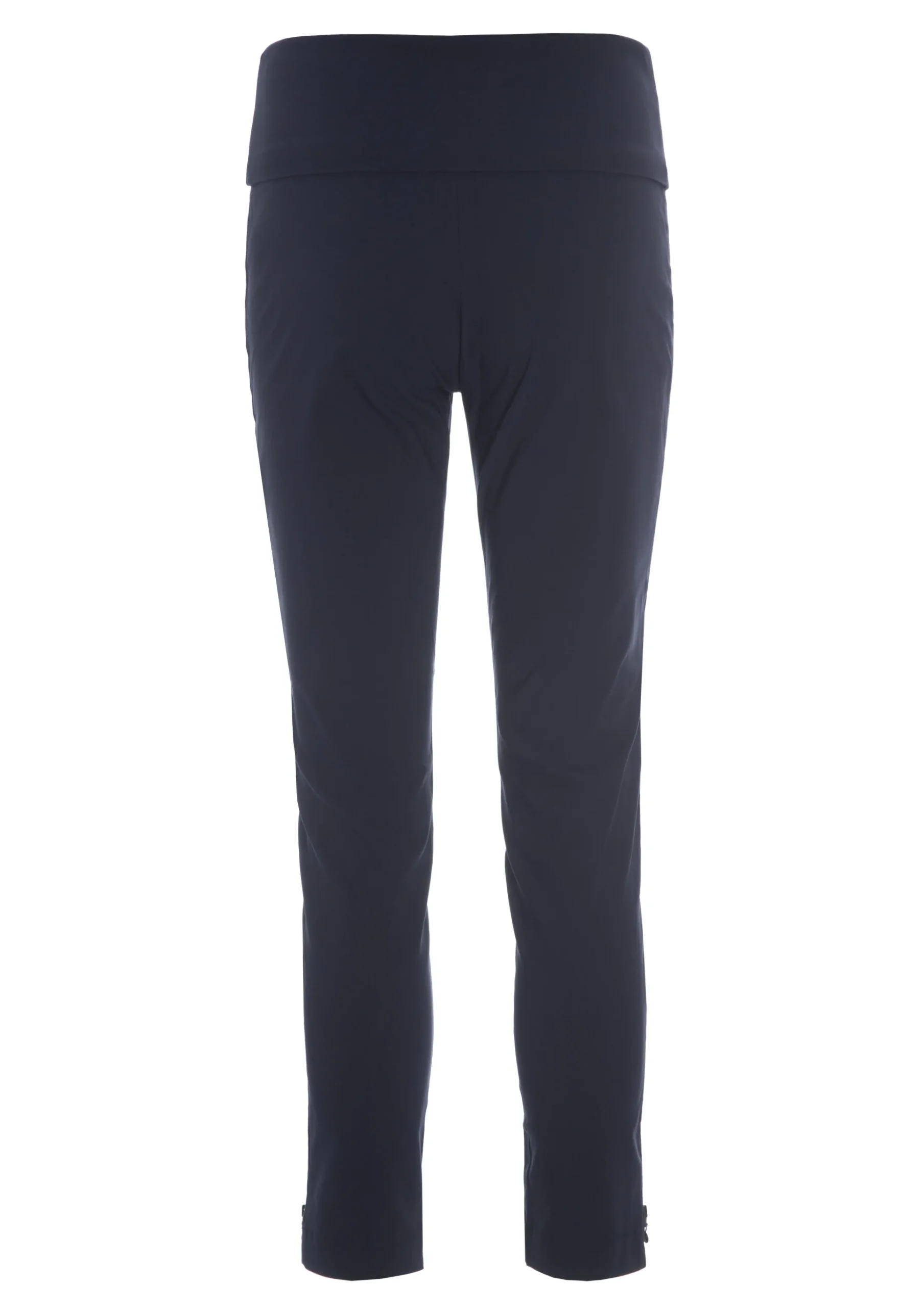 Bukser | Bukser<BITTE KAI RAND Magic stretch bukser m/ lynlås BLACK