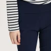 Bukser | Bukser<BITTE KAI RAND Magic stretch bukser med slids længde b BLACK