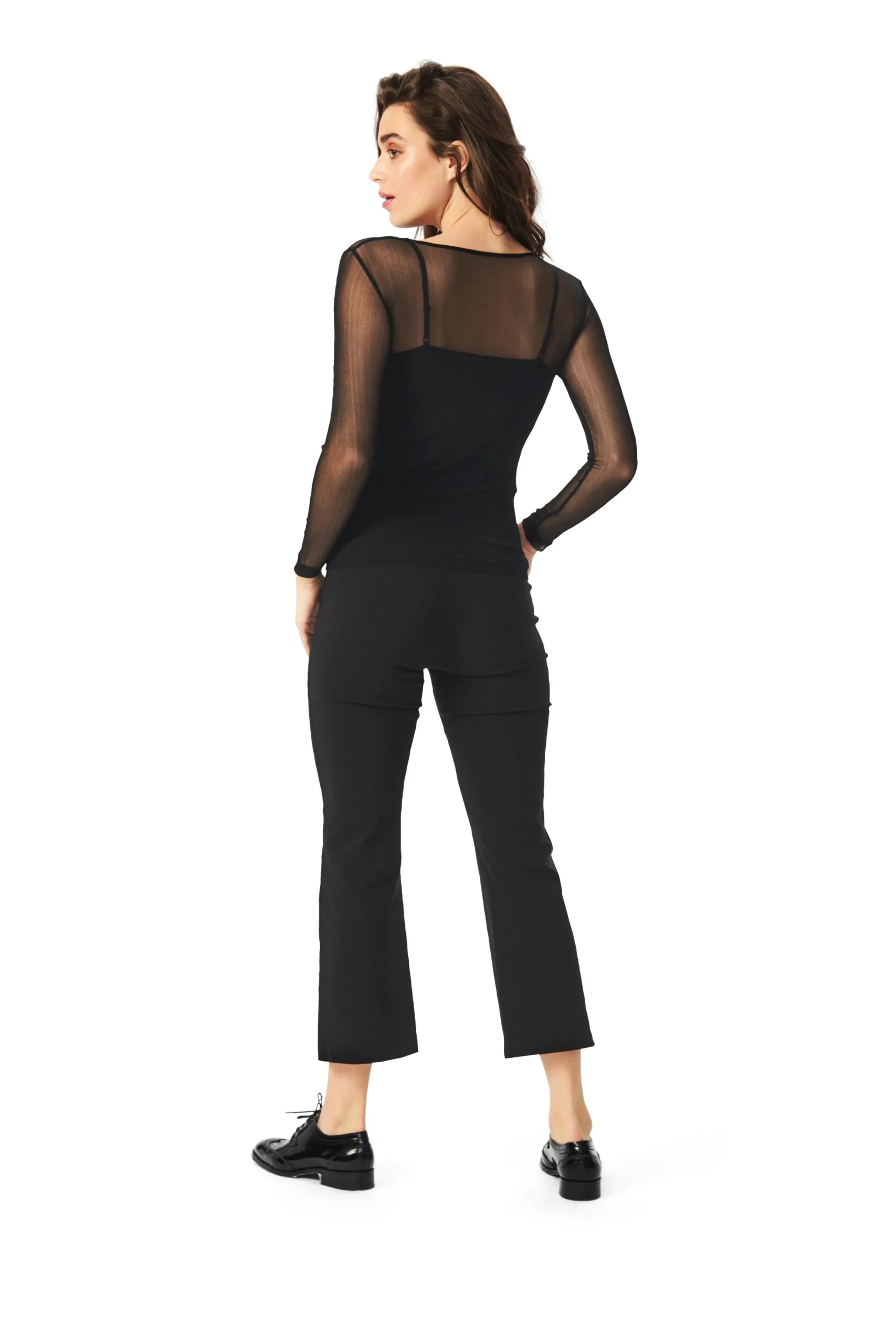 Bukser | Bukser<BITTE KAI RAND Magic stretch bukser med svaj BLACK