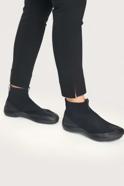 Bukser | Bukser<BITTE KAI RAND Magic stretch bukser med slids BLACK