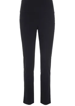 Bukser | Bukser<BITTE KAI RAND Magic stretch bukser med slids længde b BLACK