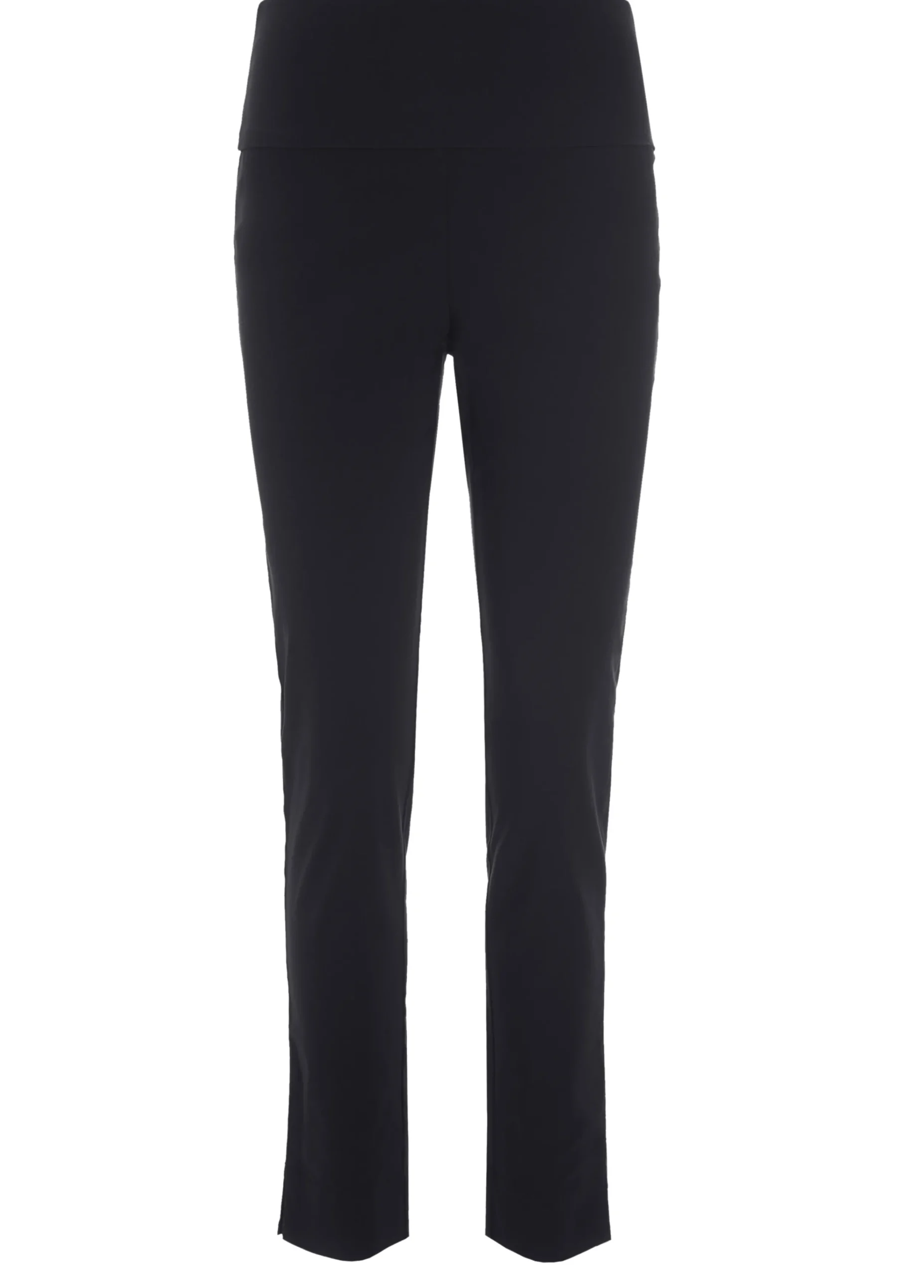 Bukser | Bukser<BITTE KAI RAND Magic stretch bukser med slids længde b BLACK