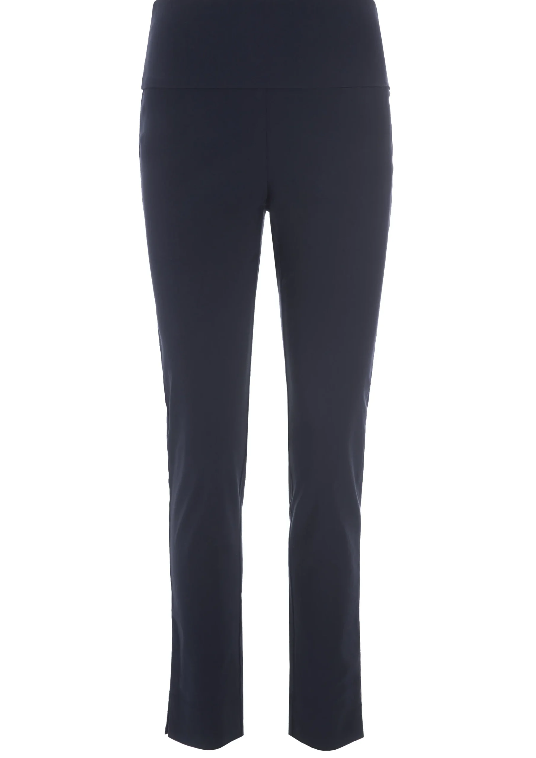 Bukser | Bukser<BITTE KAI RAND Magic stretch bukser med slids længde b BLACK