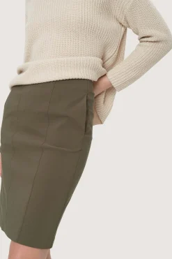 Nederdele<BITTE KAI RAND Magic stretch nederdel BLACK