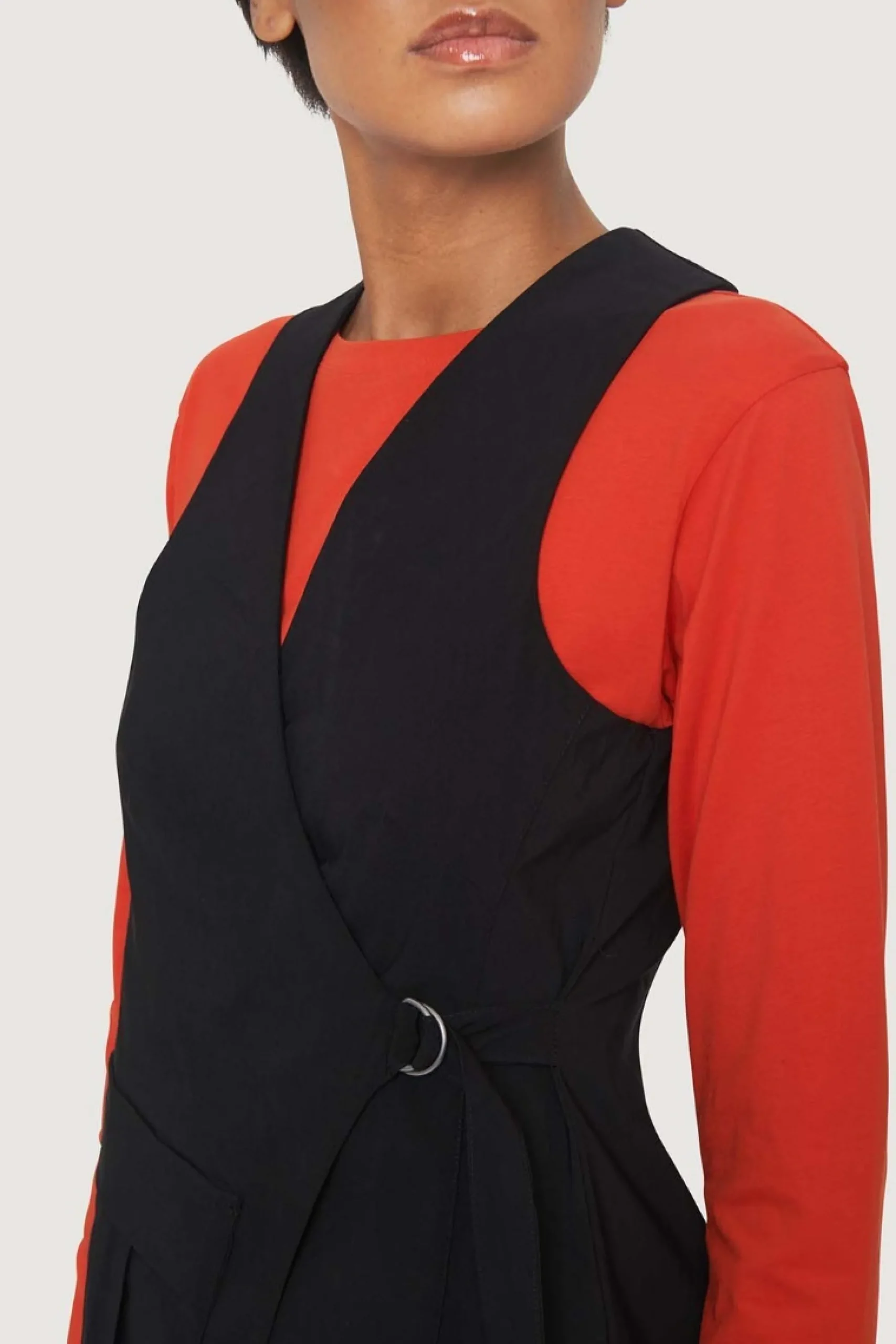 Veste<BITTE KAI RAND Magic stretch vest BLACK