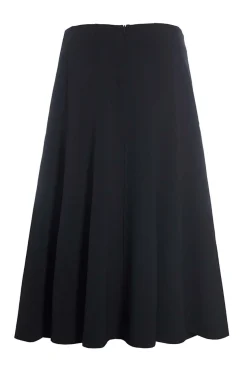 Nederdele<BITTE KAI RAND Nami crepe nederdel BLACK