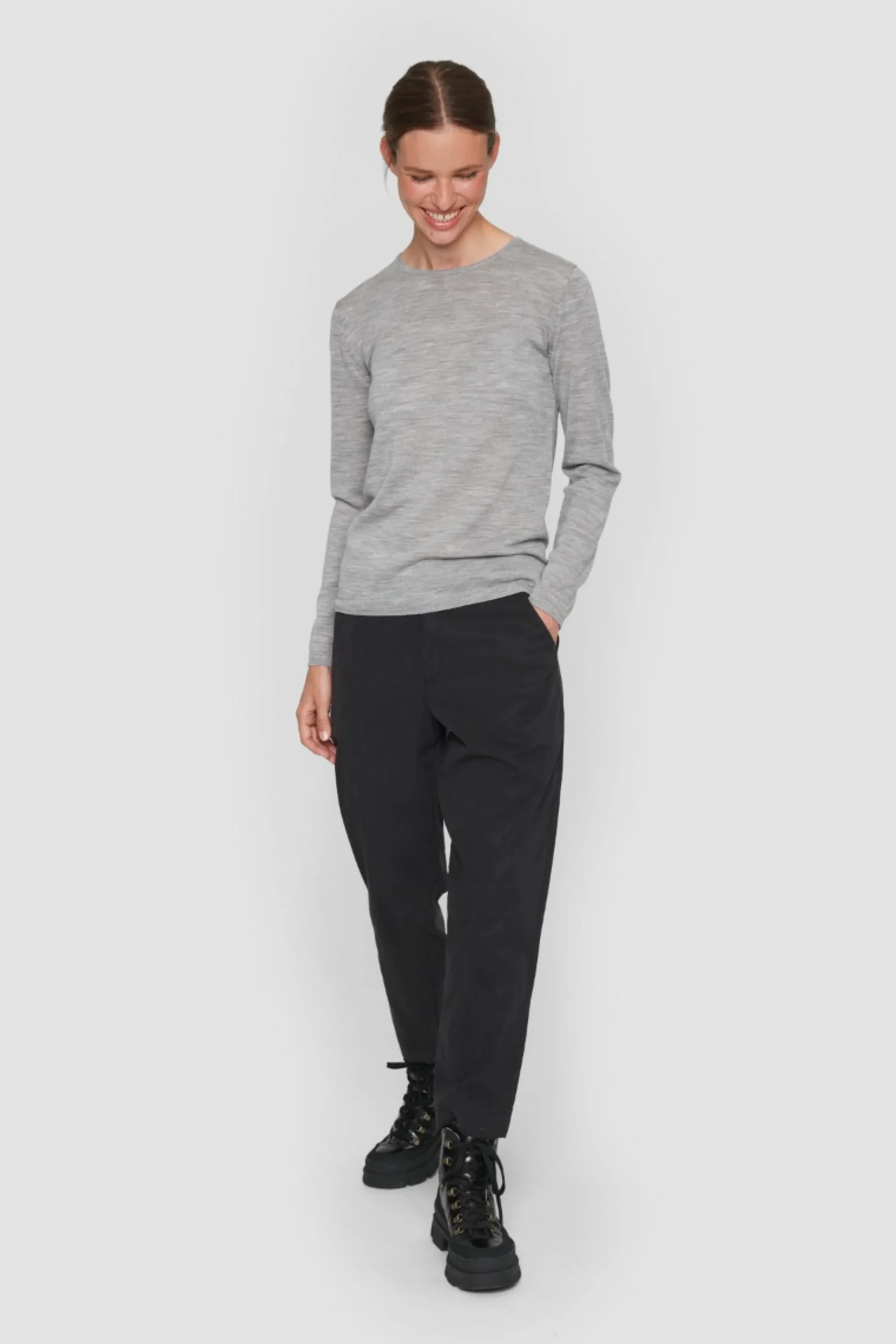 Bluser<BITTE KAI RAND New wool bluse BLACK
